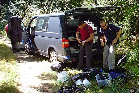 Grotduiken in Frankrijk