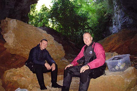 Grotduiken in Frankrijk