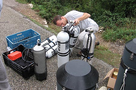 Grotduiken in Frankrijk